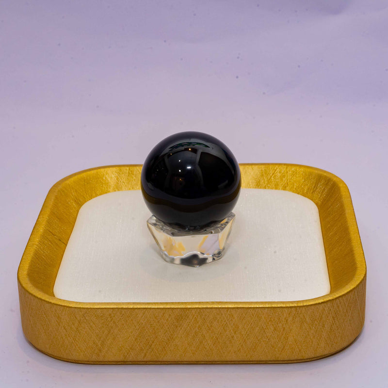 Black Obsidian Sphere