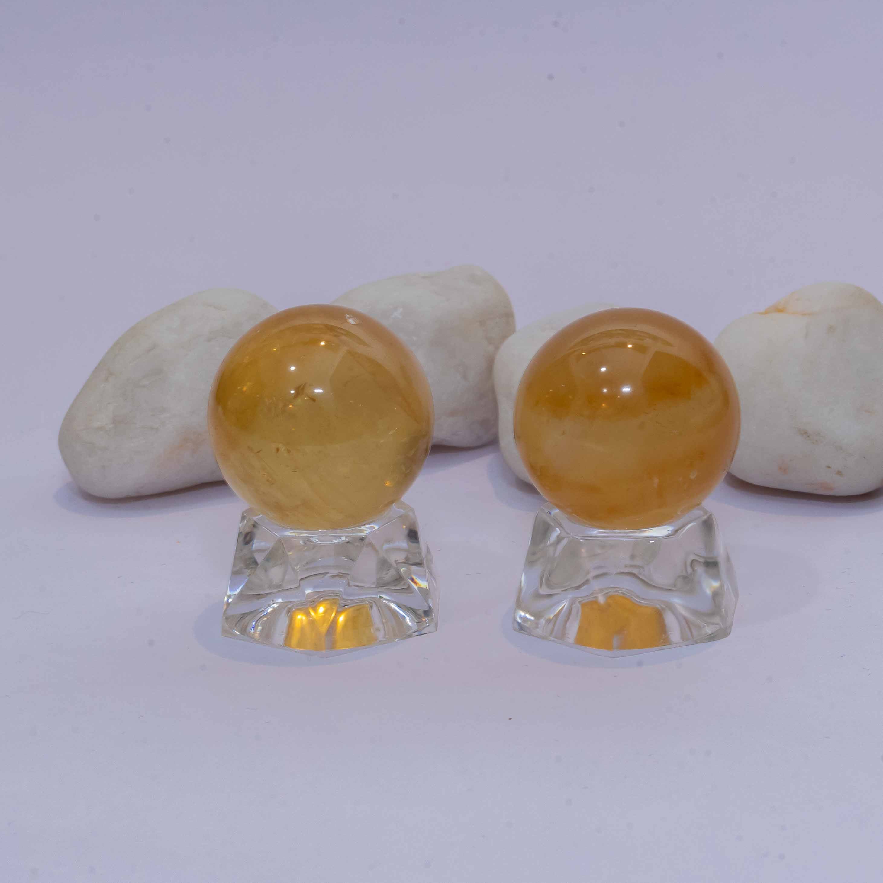 Yellow Calcite Sphere