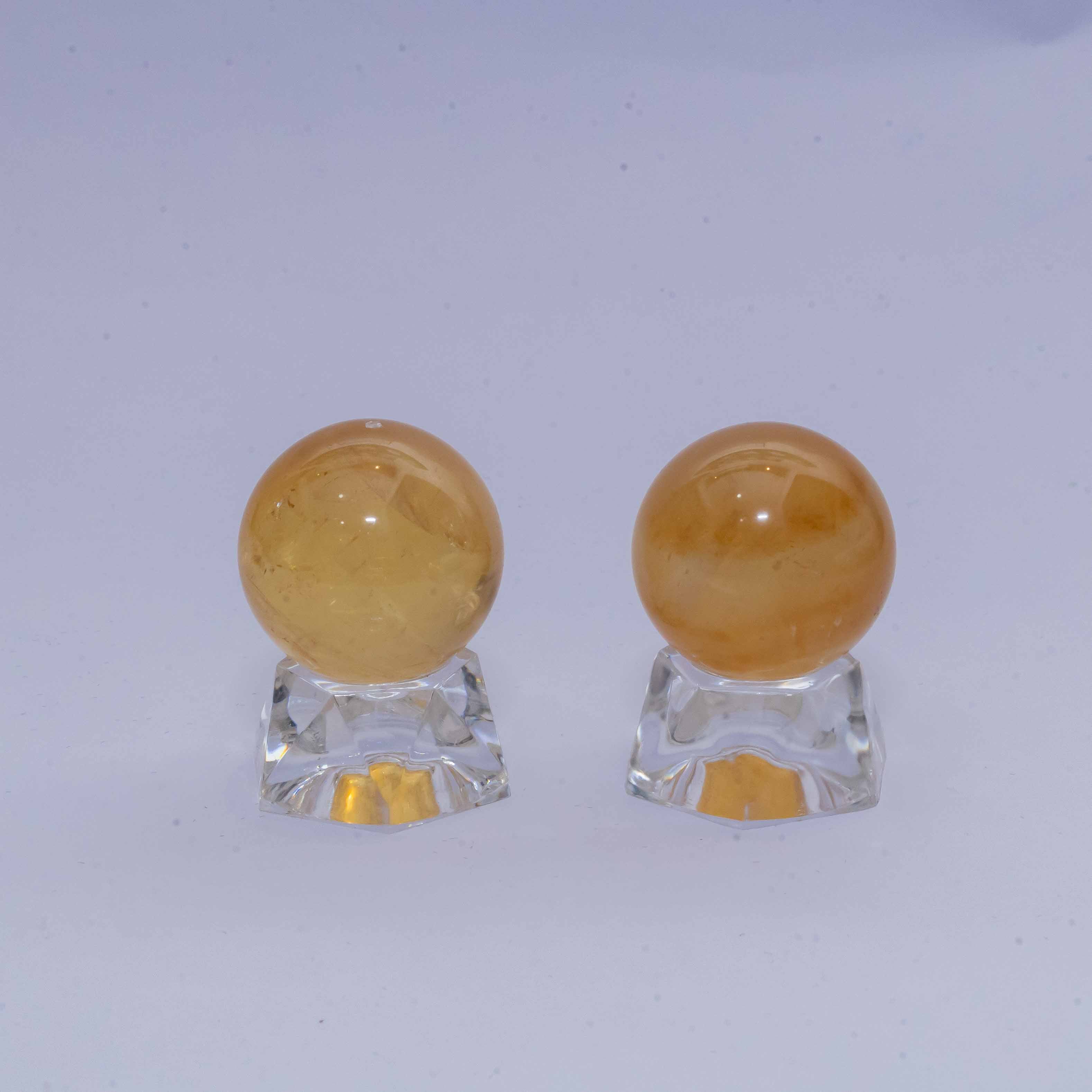 Yellow Calcite Sphere