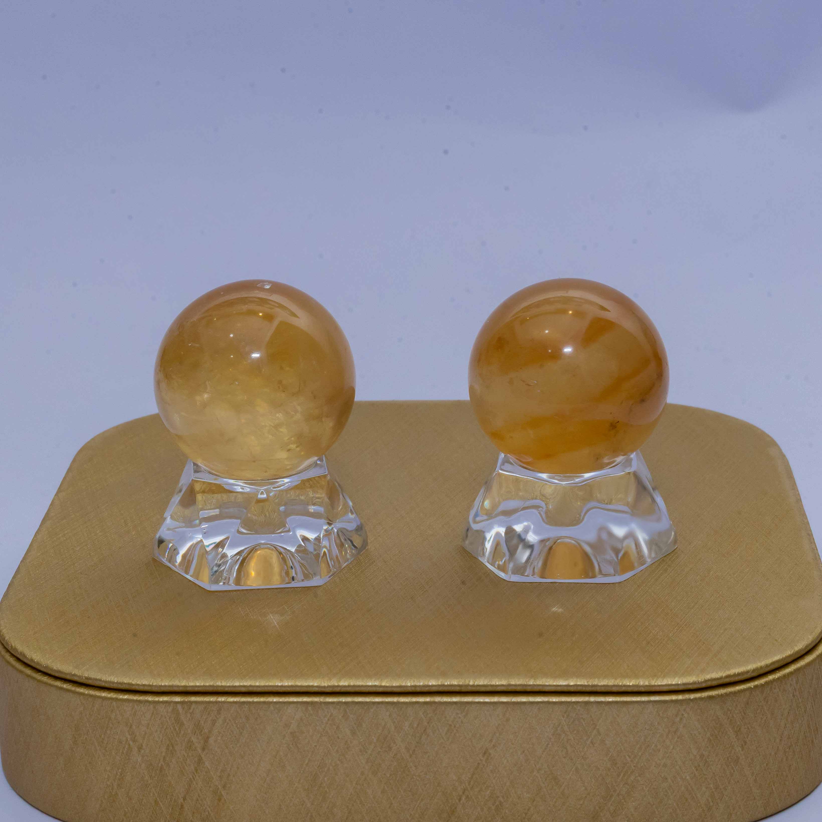 Yellow Calcite Sphere
