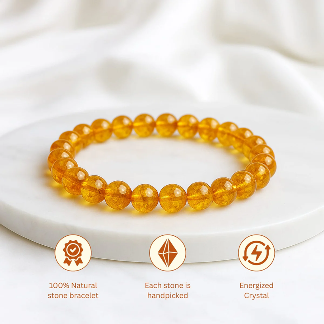 Citrine Wealth Flow Bracelet