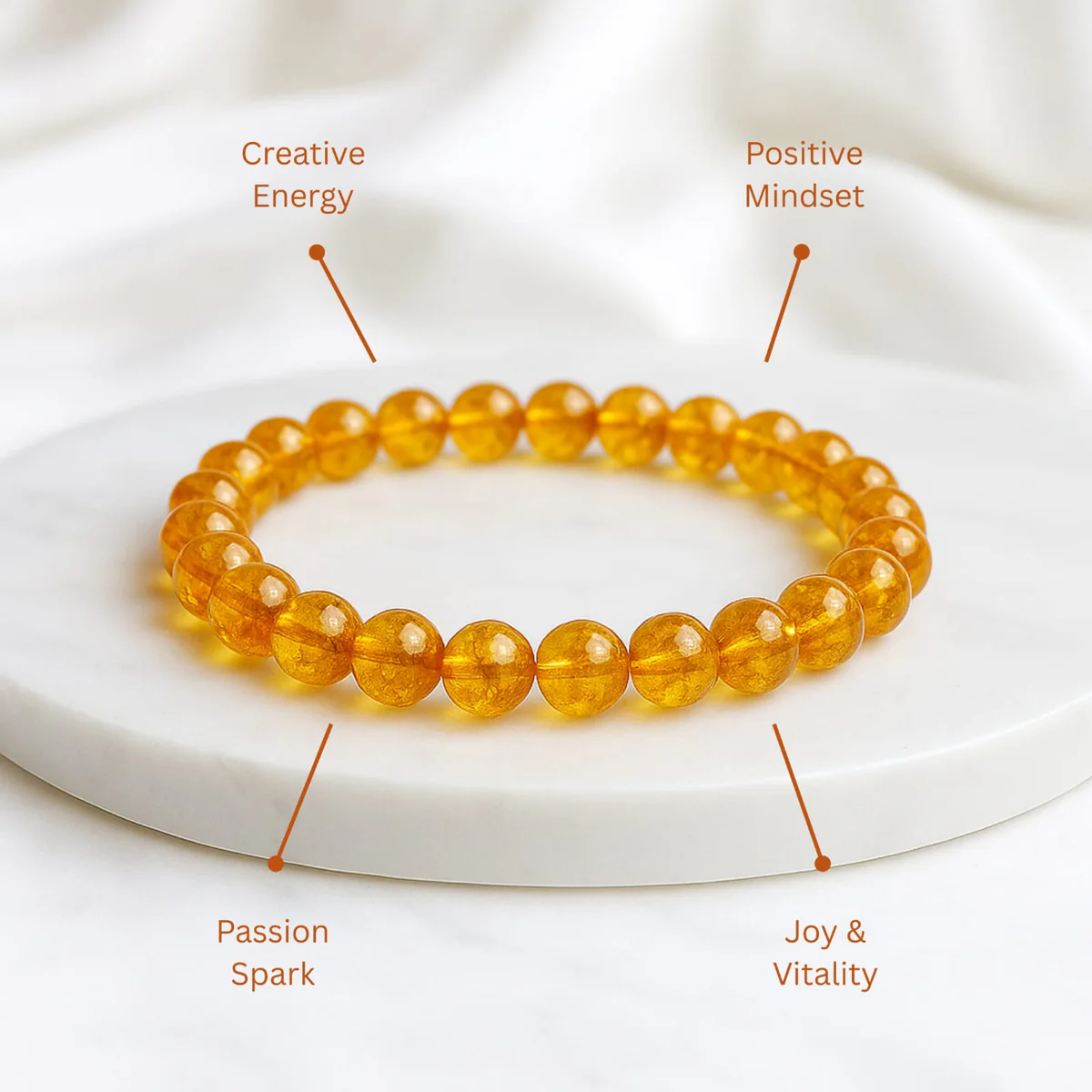 Citrine Wealth Flow Bracelet