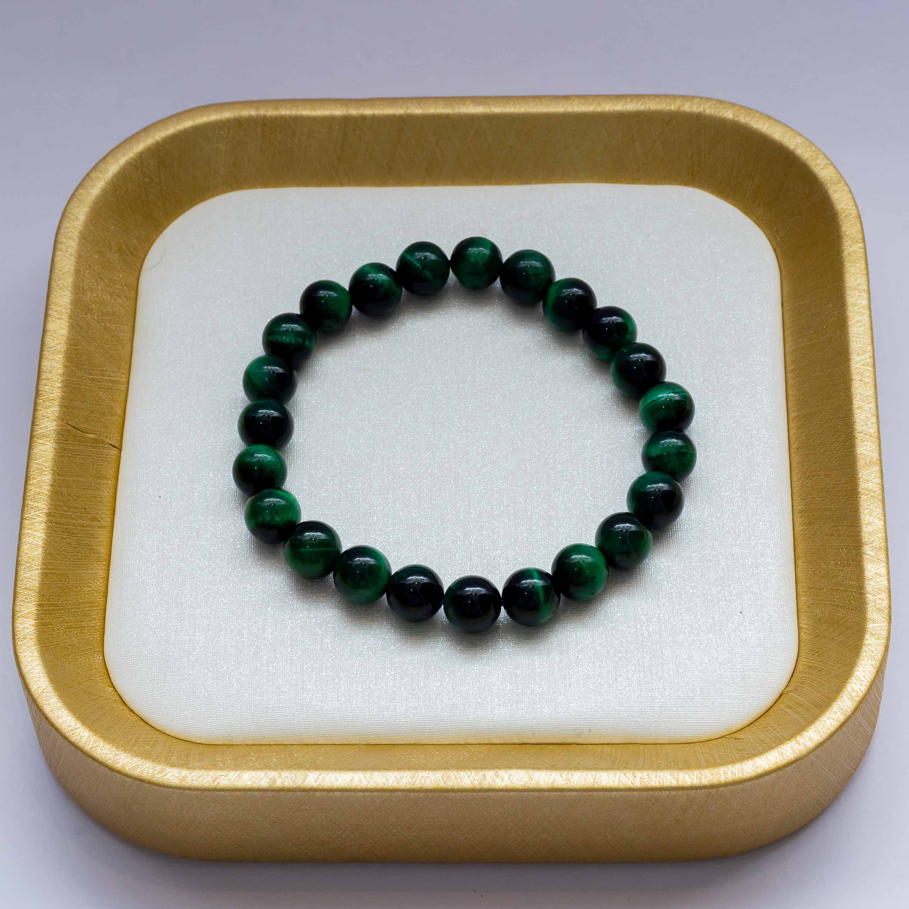 Green Tiger Eye Bracelet