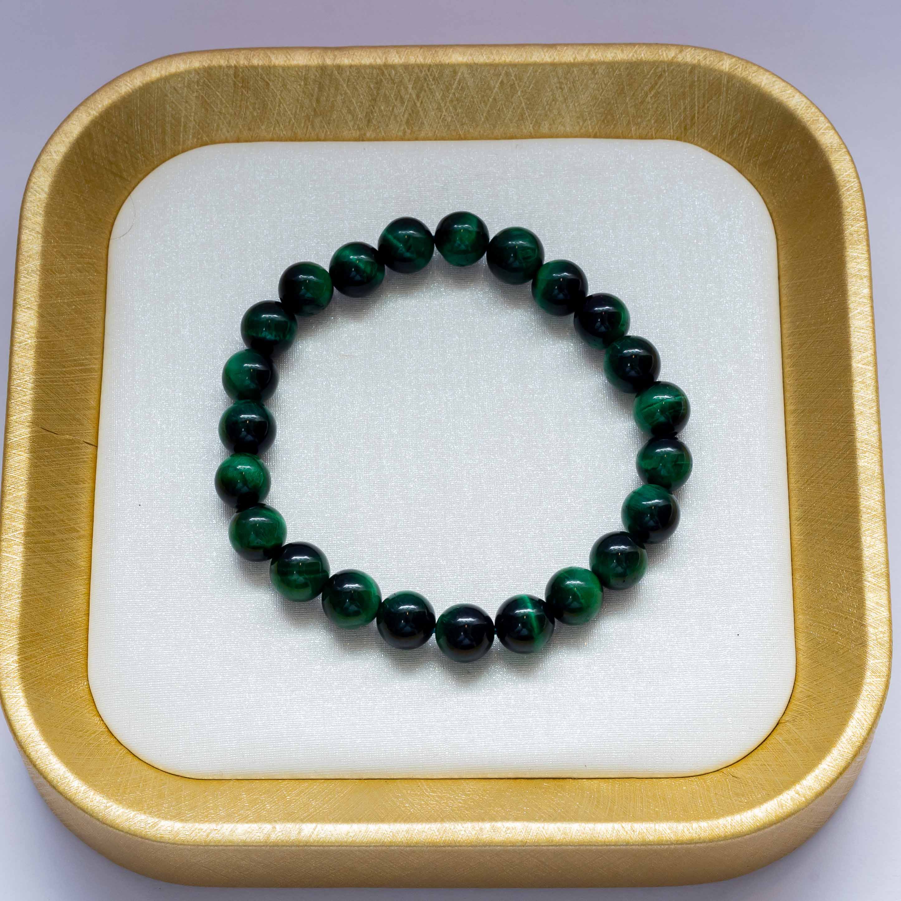 Green Tiger Eye Bracelet
