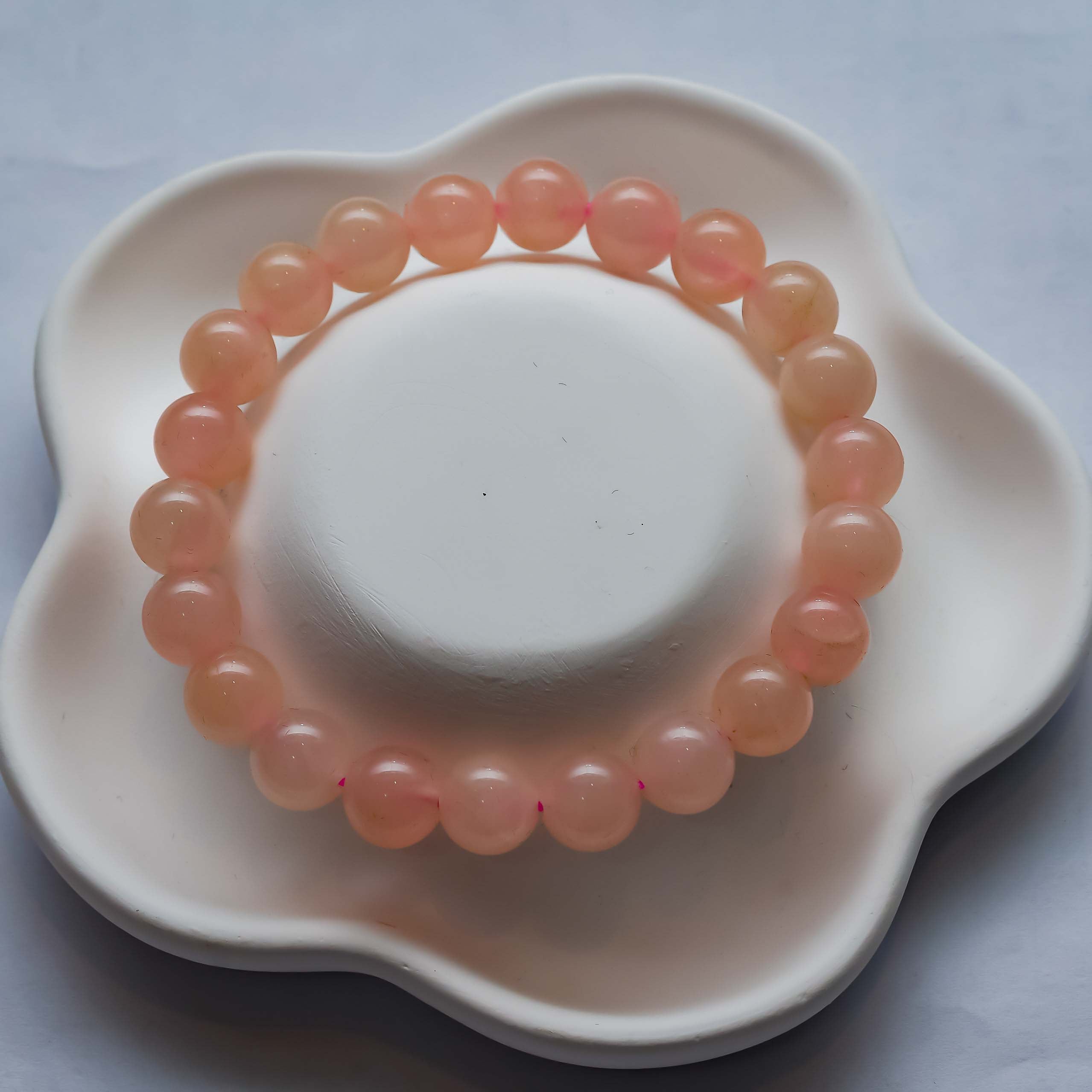 Rose Quartz Crystal Braclets Secondary image