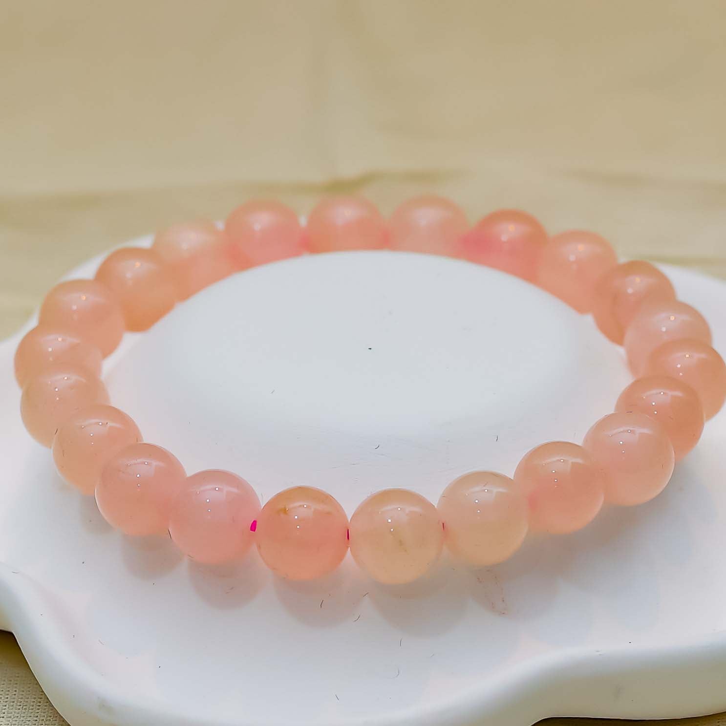 Rose Quartz Crystal Braclets Main image