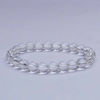 Clear Glass Bracelet