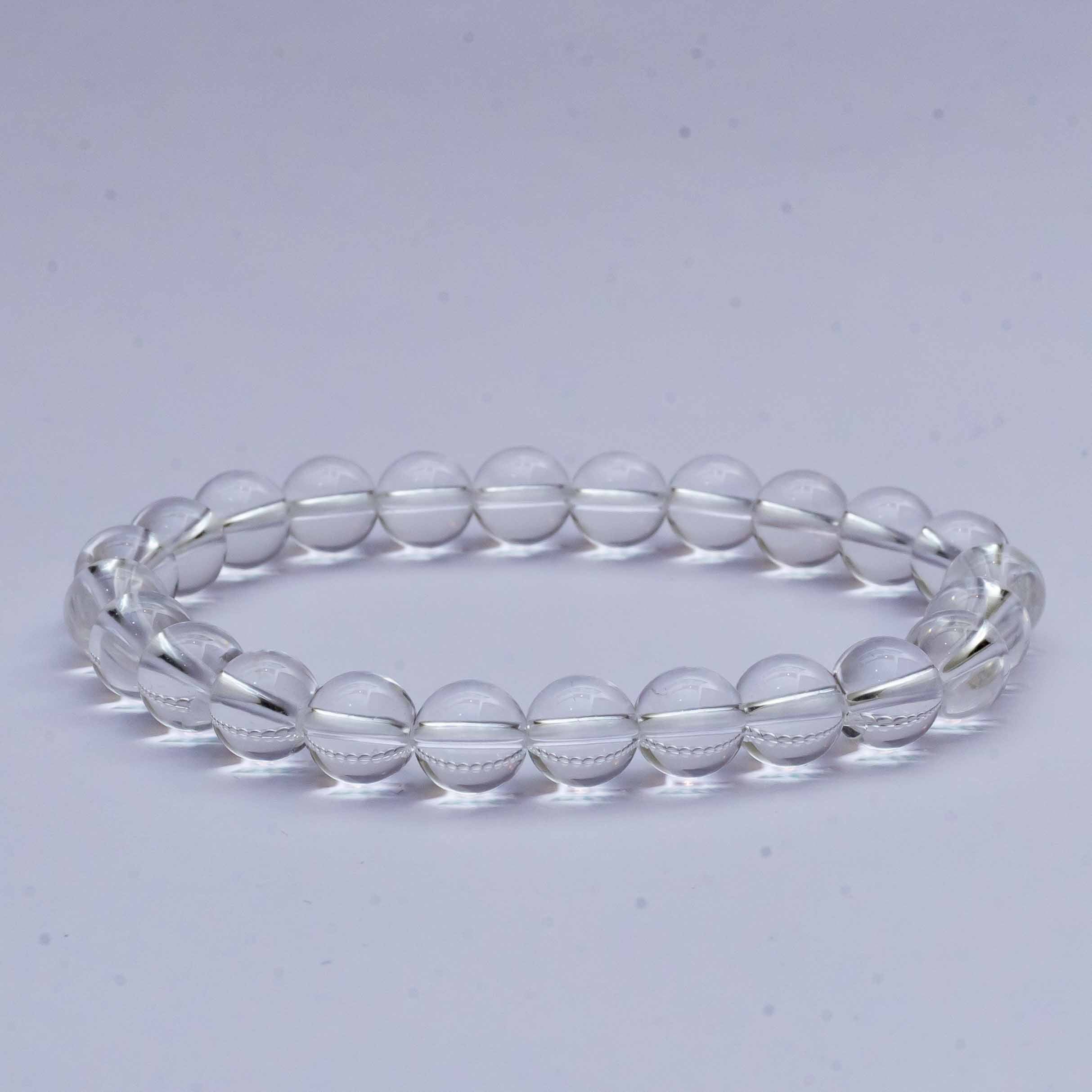Clear Glass Bracelet