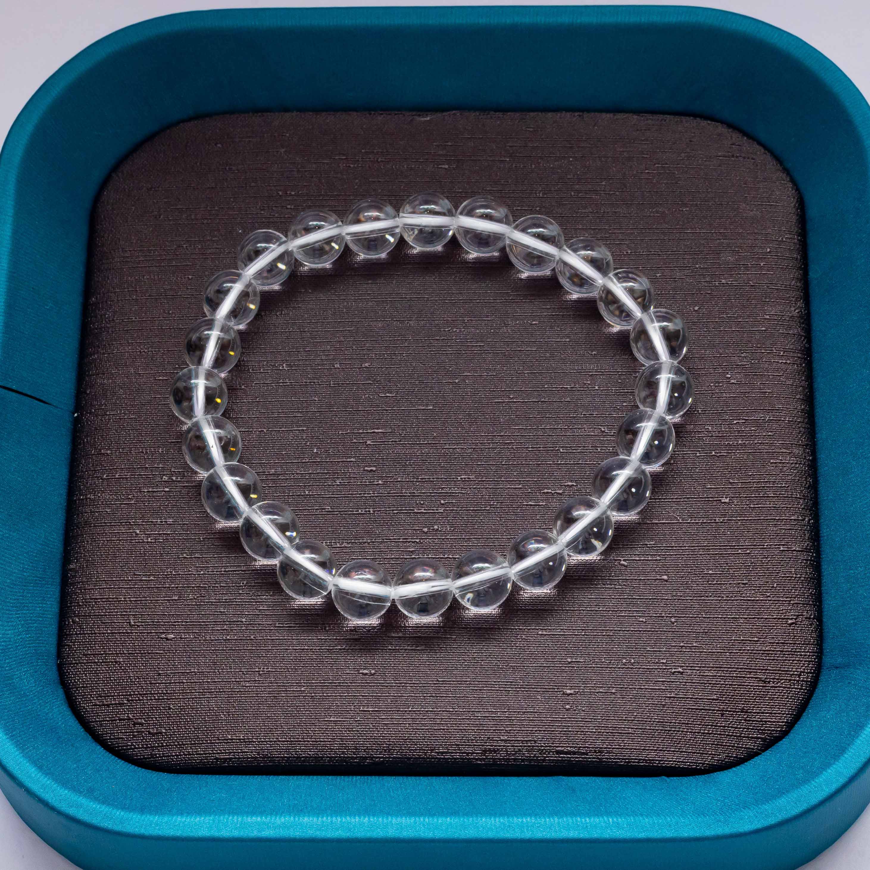Clear Glass Bracelet
