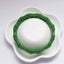 Green Glass Bamboo Bracelet