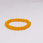 Yellow Glass Bracelet