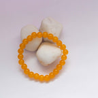 Yellow Glass Bracelet