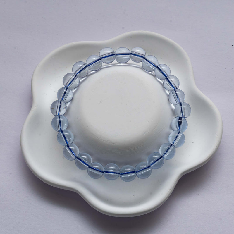 Grey Glass Bracelet