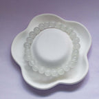 White Glass Bracelet