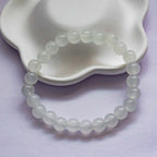 White Glass Bracelet