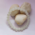 White Glass Bracelet
