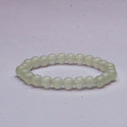 White Glass Bracelet