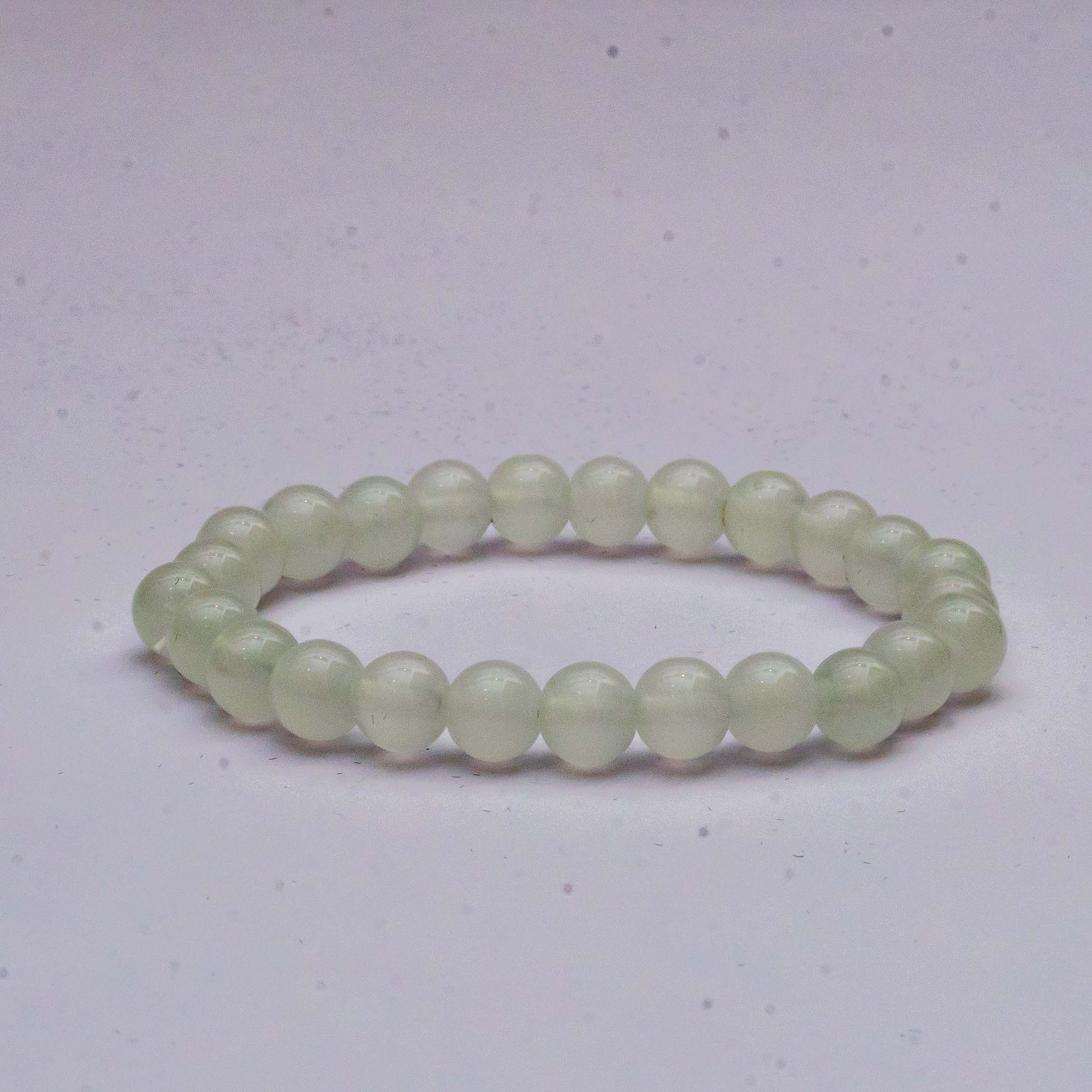 White Glass Bracelet
