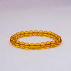 Orange Glass Bracelet