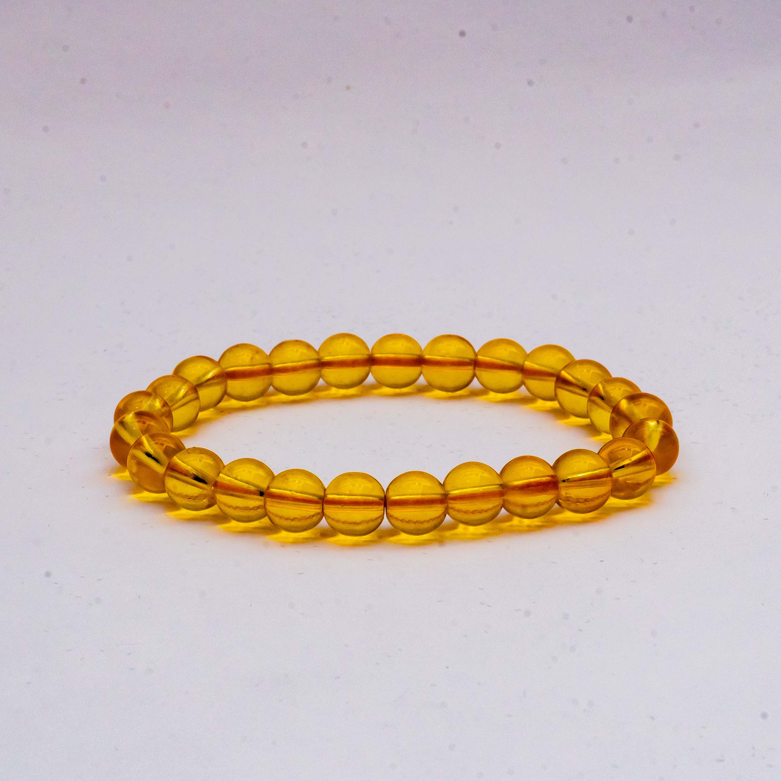 Orange Glass Bracelet