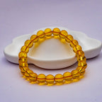 Orange Glass Bracelet