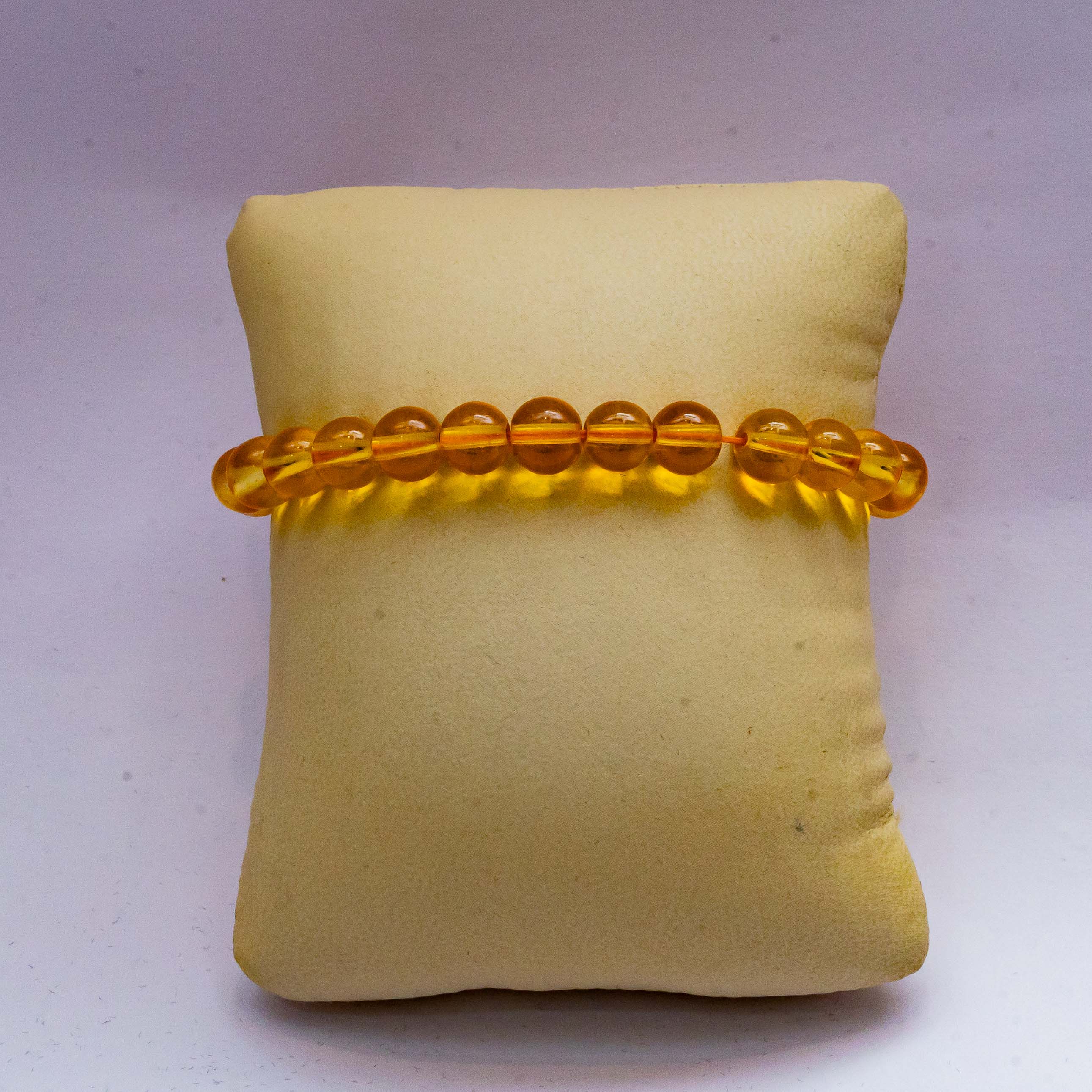 Orange Glass Bracelet