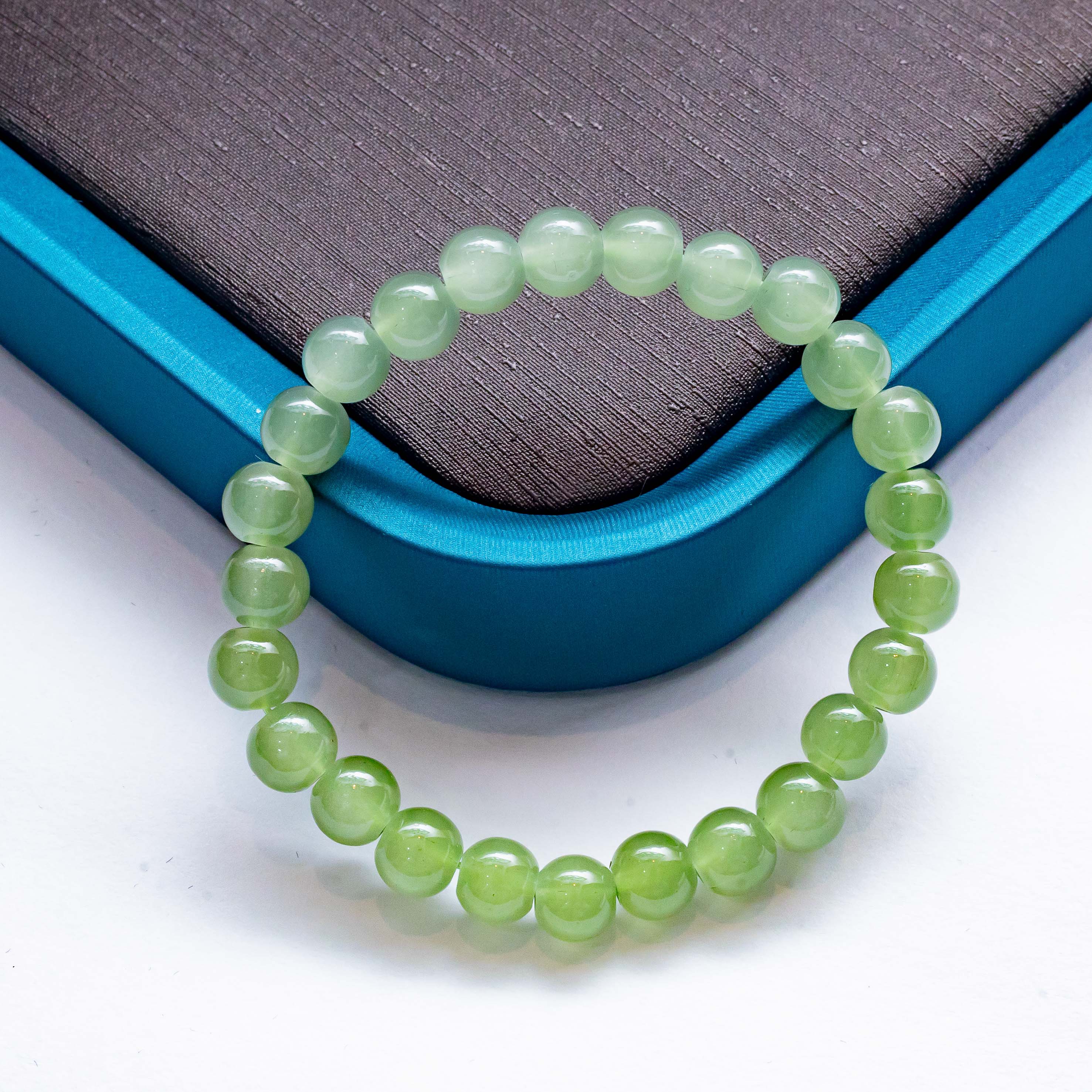 Light Green Glass Bracelet