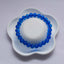 Electric Blue Glass Bracelet