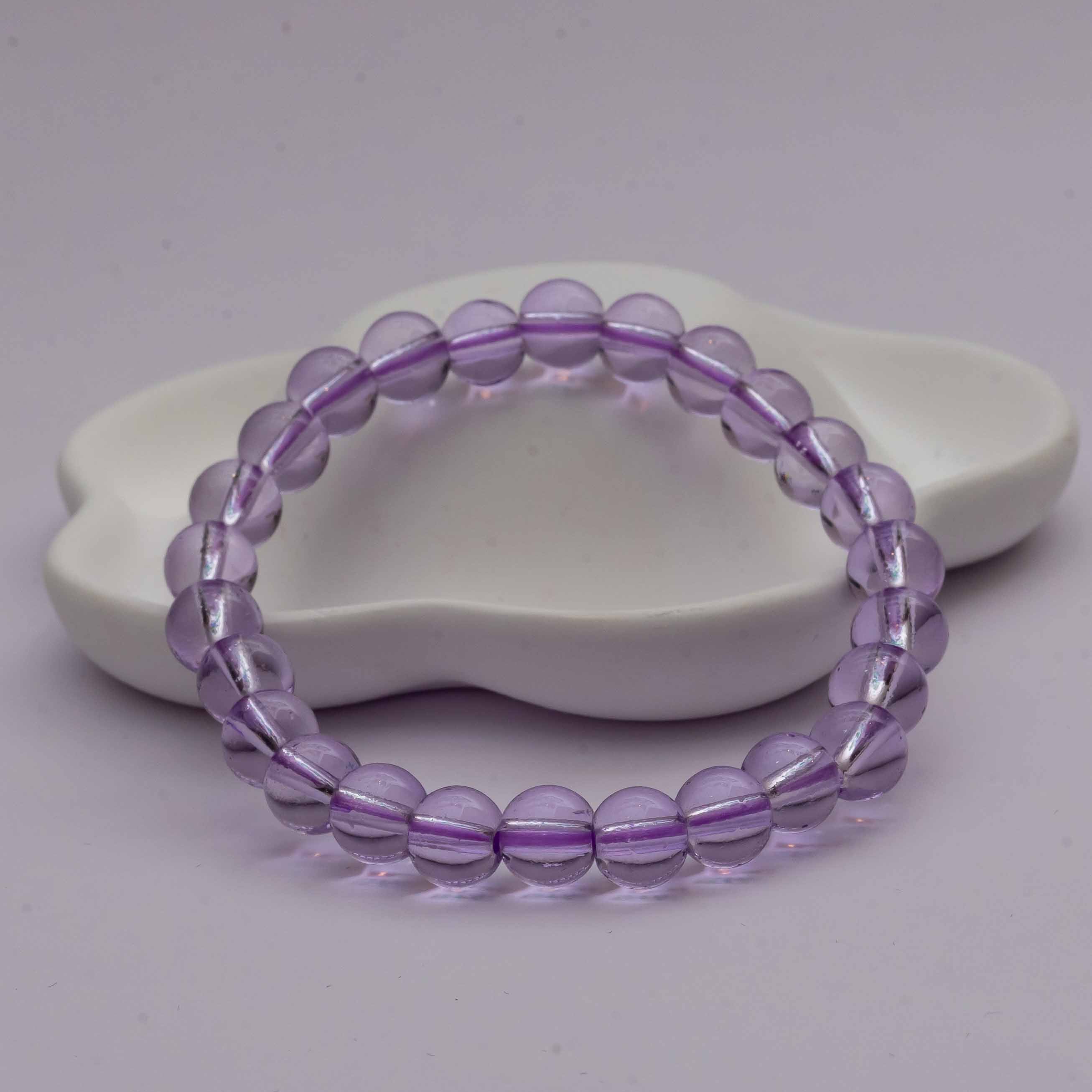 Purple Glass Bracelet