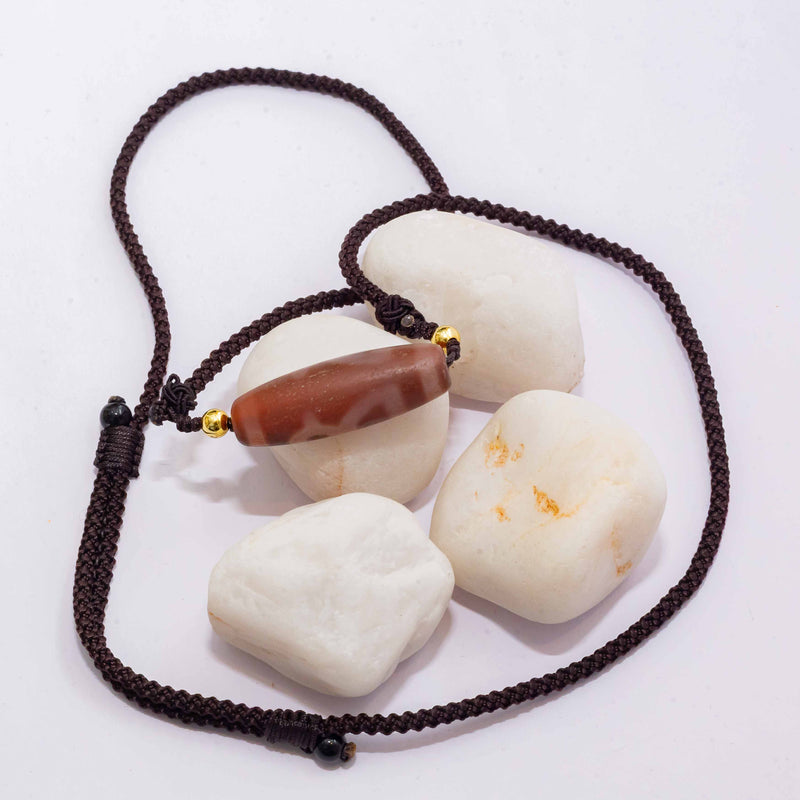 Brown Dizi Beads