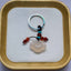 White Agate Wish Cloud keychain