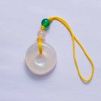 White Agate Prosperity Coin