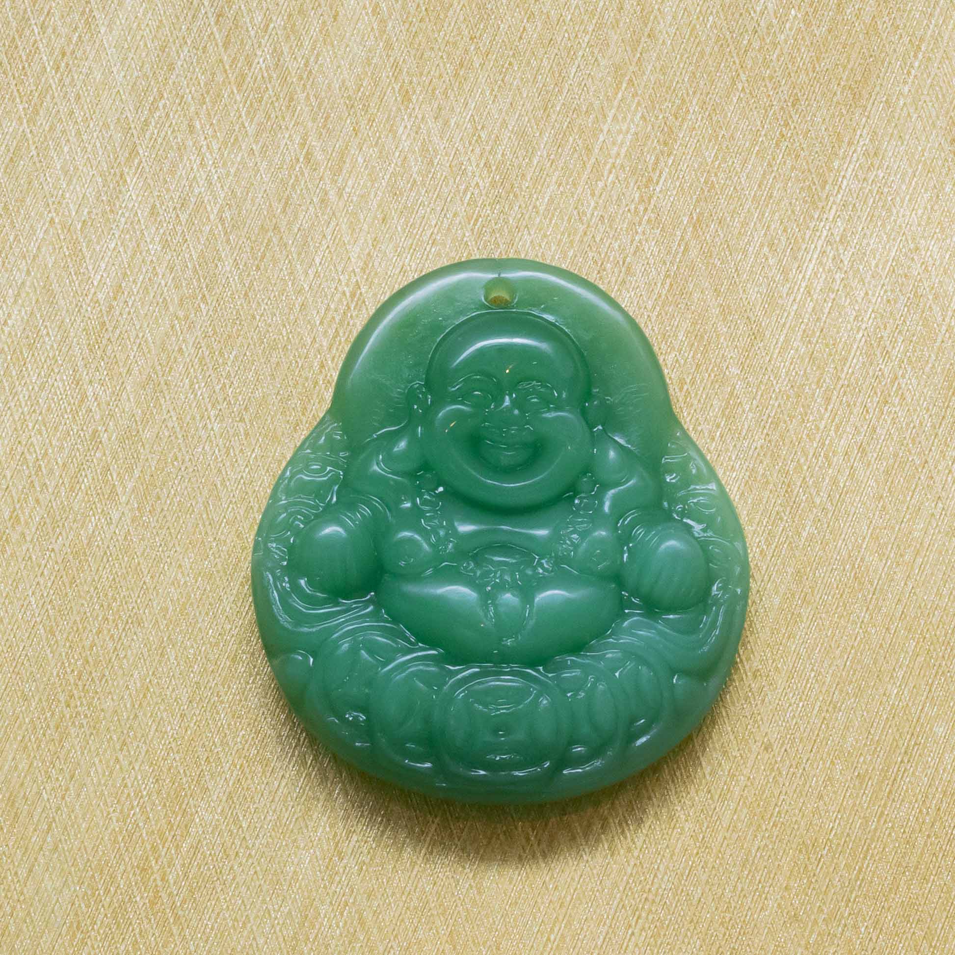 Green Laughing Buddha Main image