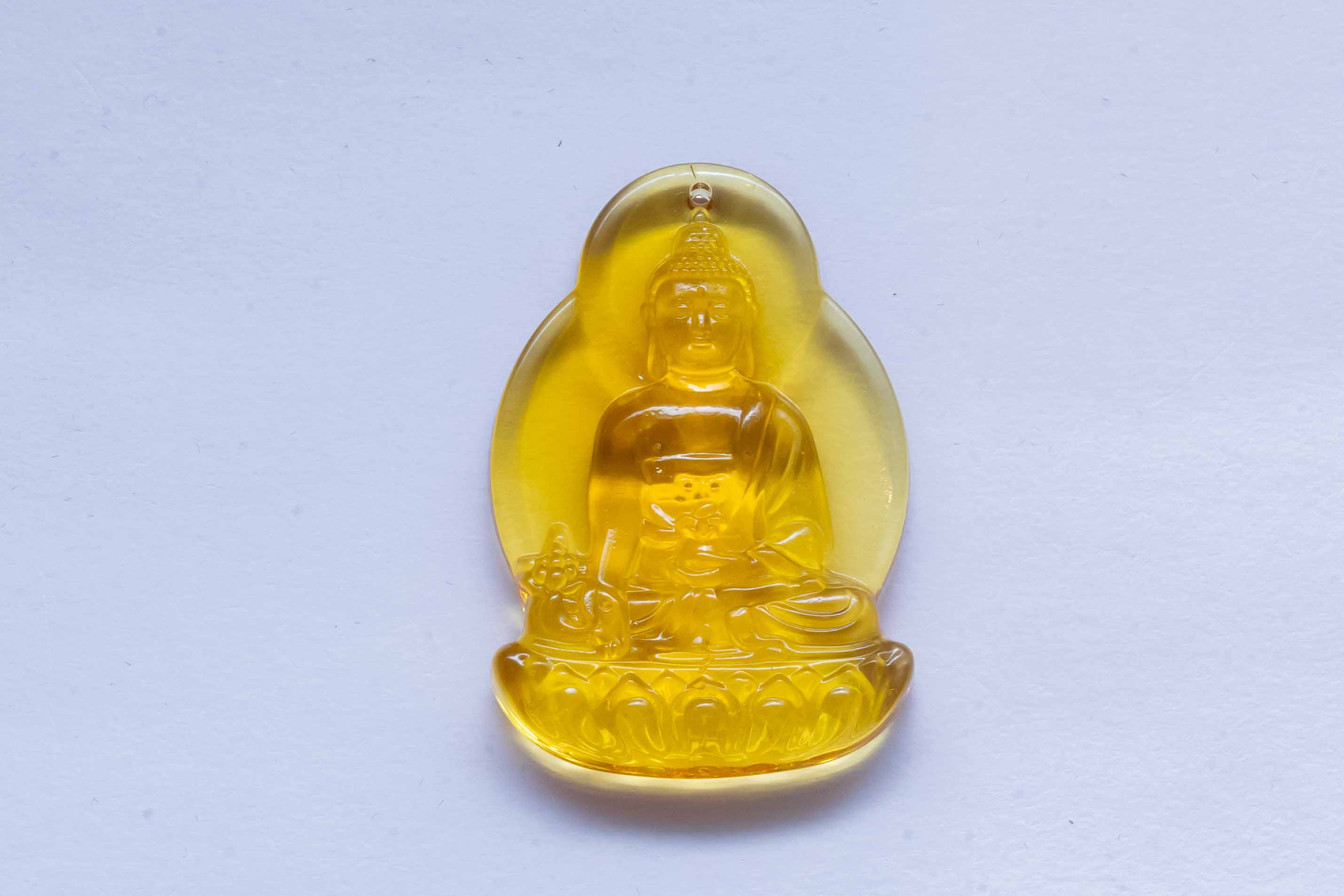 Yellow Pocket Buddha