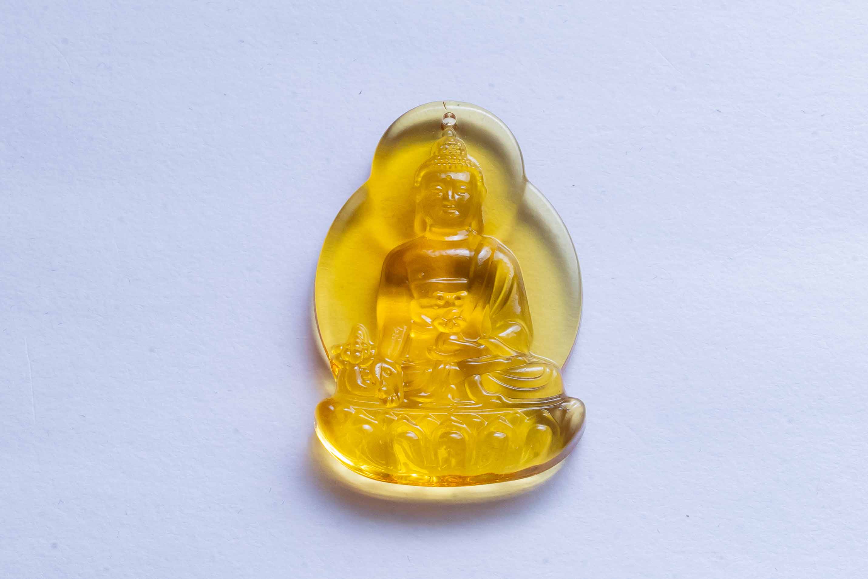 Yellow Pocket Buddha