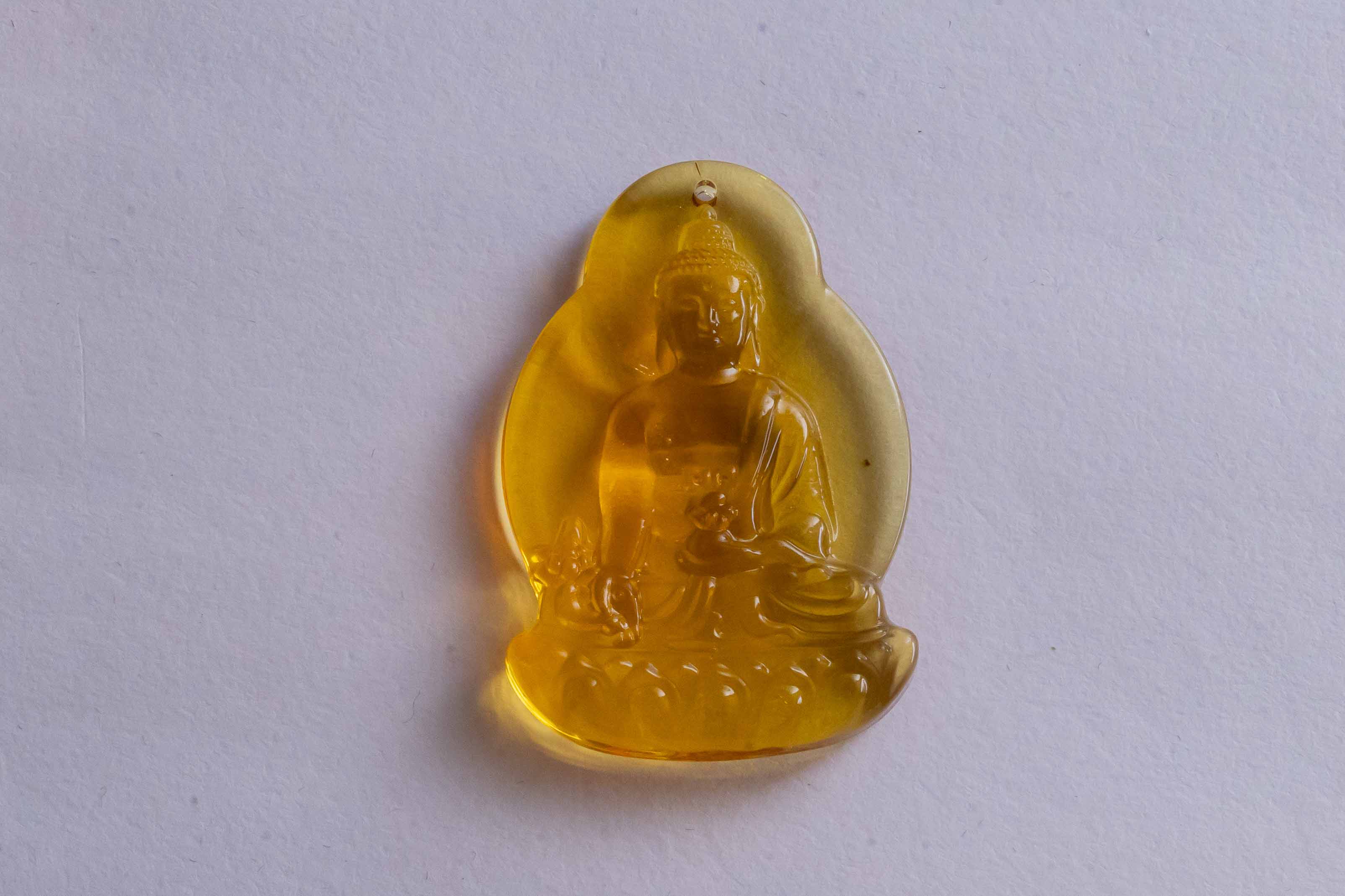 Yellow Pocket Buddha