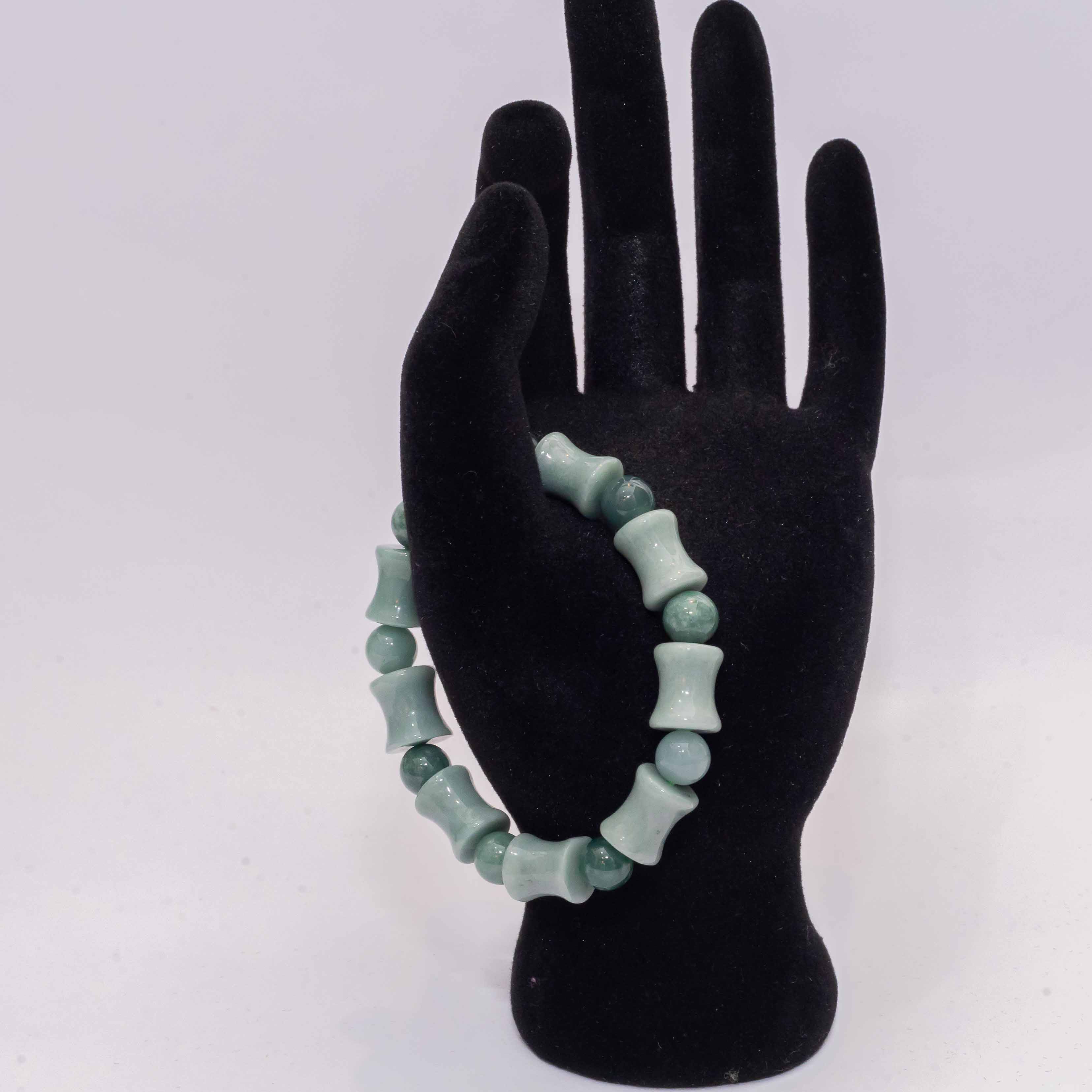 Jade Bamboo Bracelet