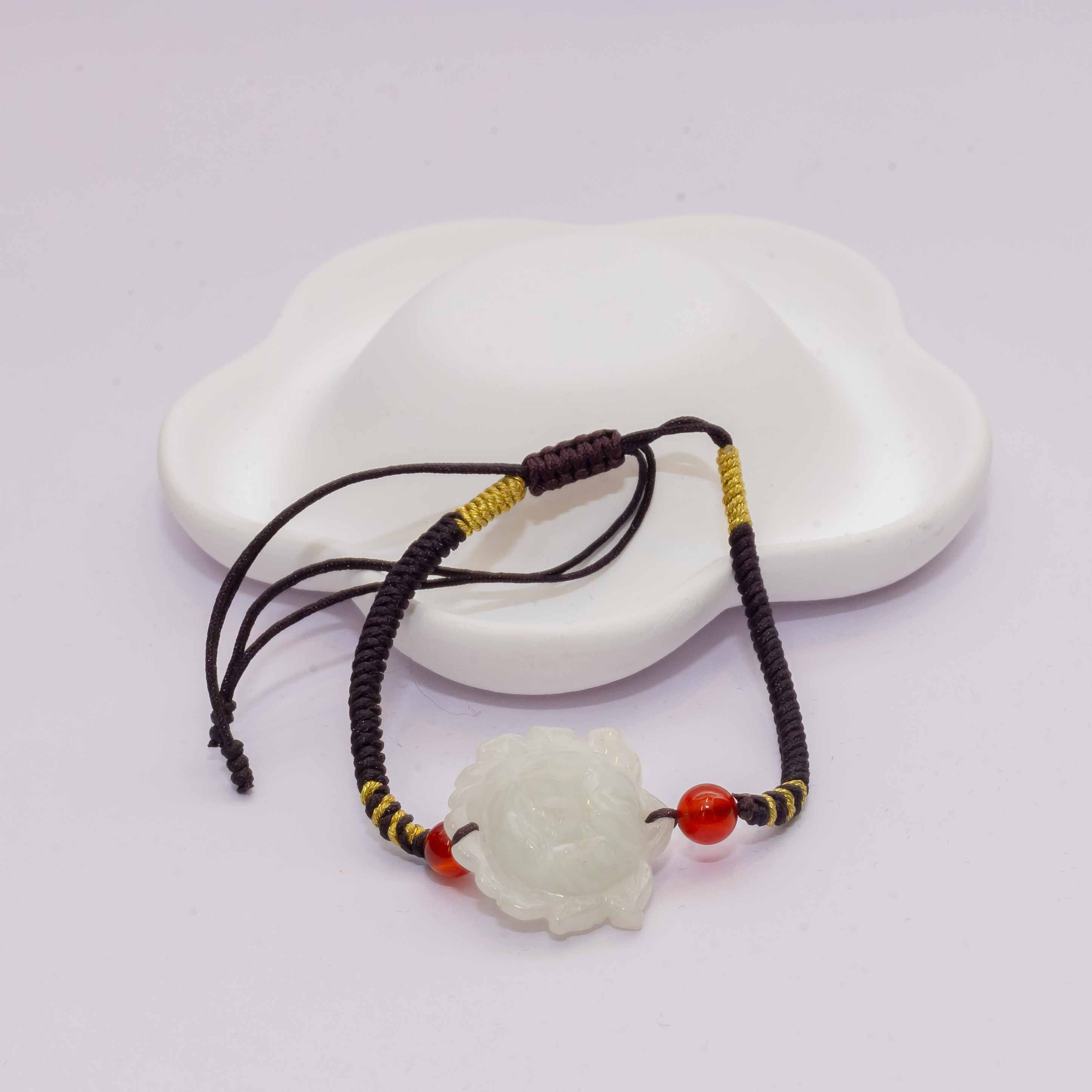 Jade Lotus Bracelet Main image