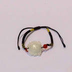 Jade Lotus Bracelet