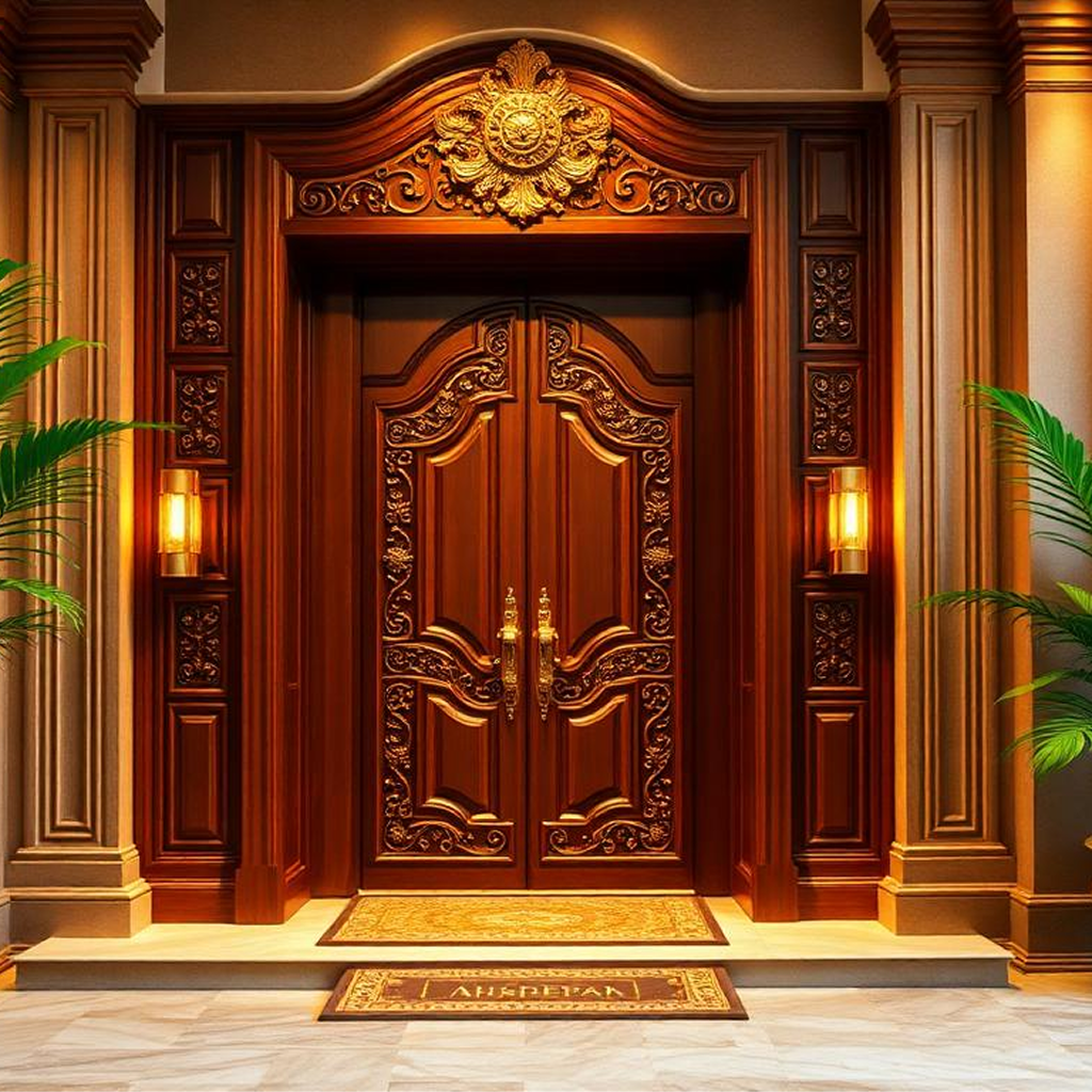 Luxury Main Door Feng Shui