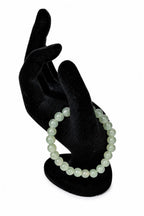 Moss Green Glass Bracelet