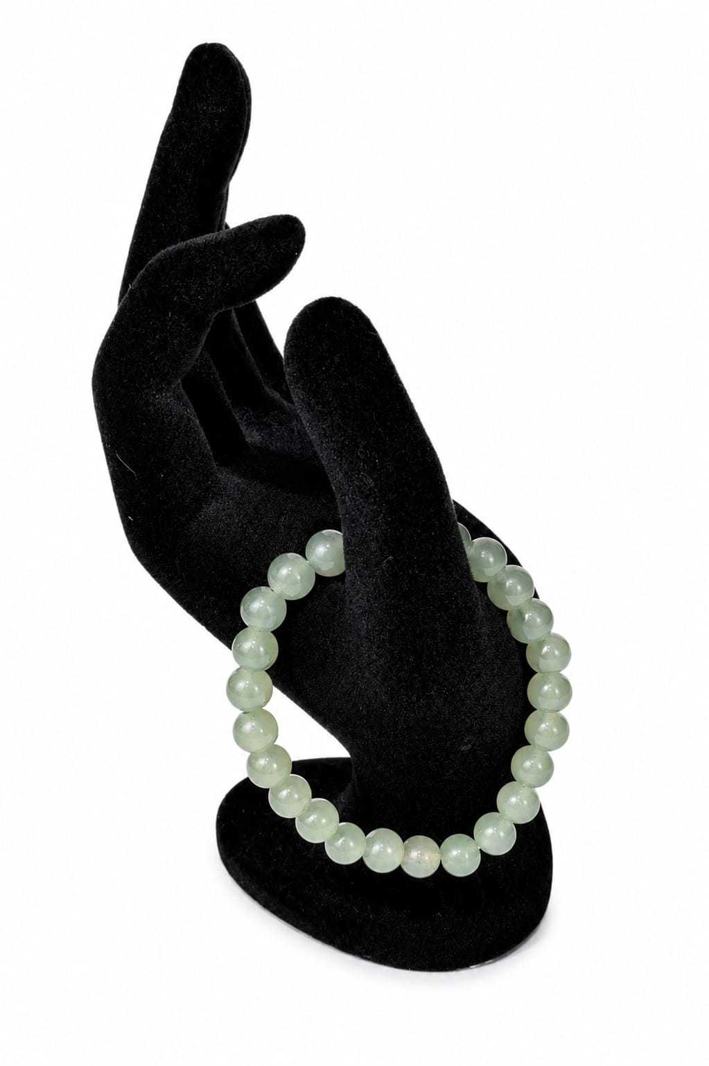 Moss Green Glass Bracelet