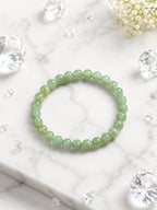 Moss Green Glass Bracelet