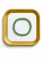 Moss Green Glass Bracelet