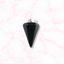 Obsidian Hexagon Prism Pendant