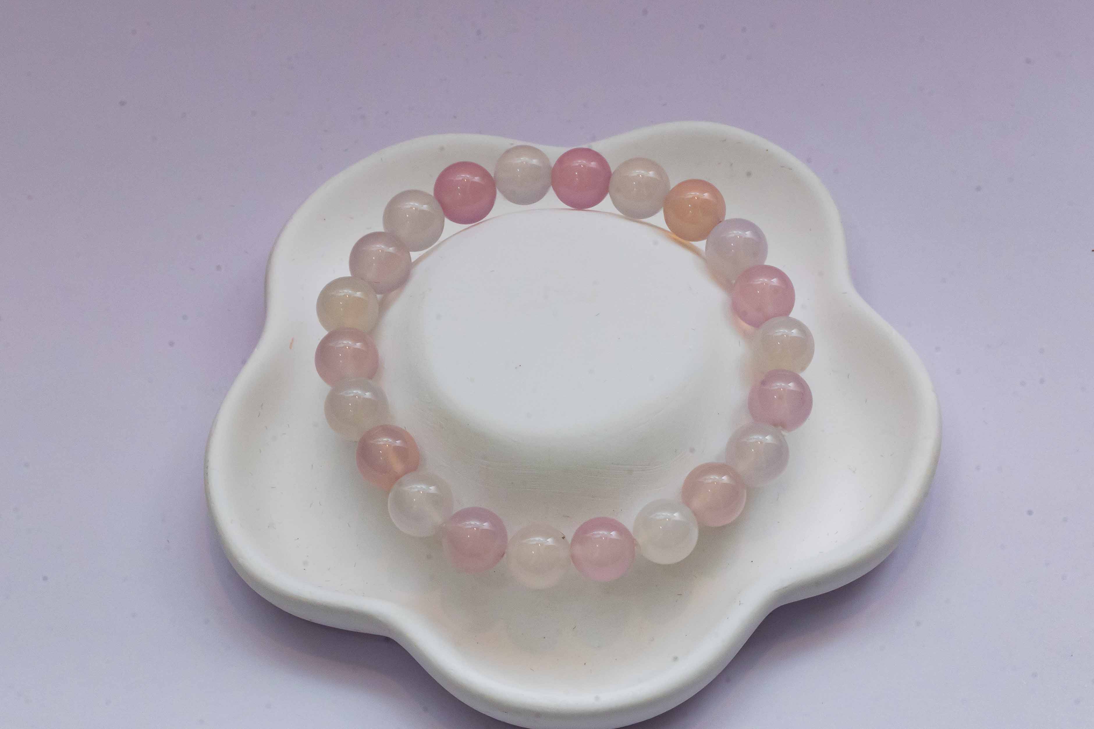 Pink Agate Bracelet