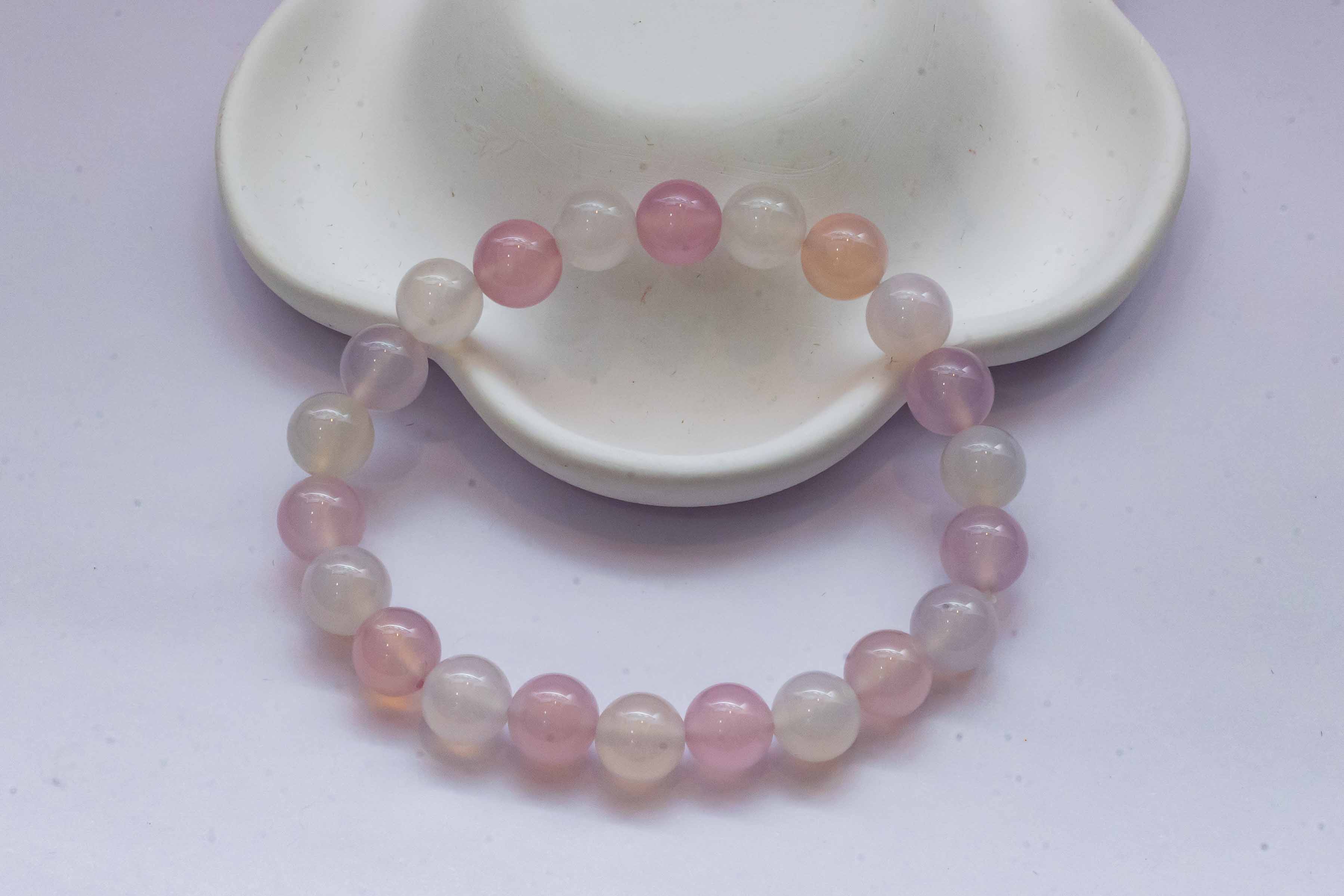 Pink Agate Bracelet