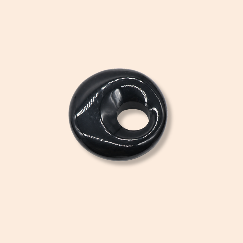 Black Agate Protection Pendant