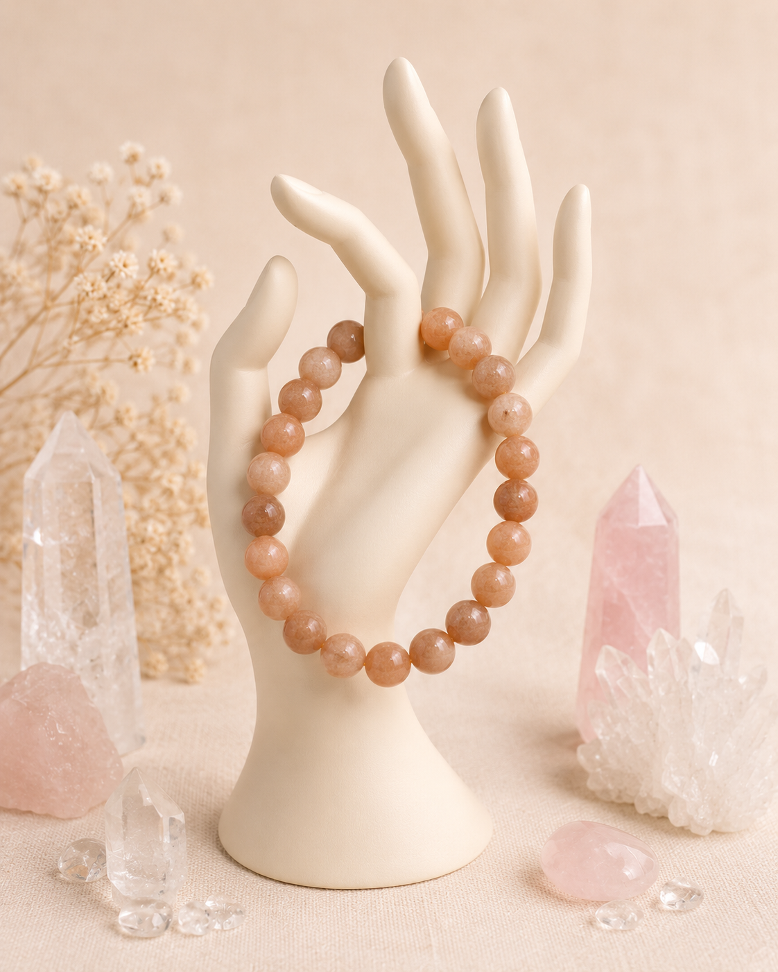 Sunstone Peach Bracelet Secondary image