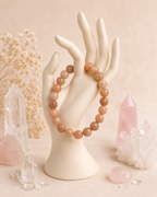 Sunstone Peach Bracelet